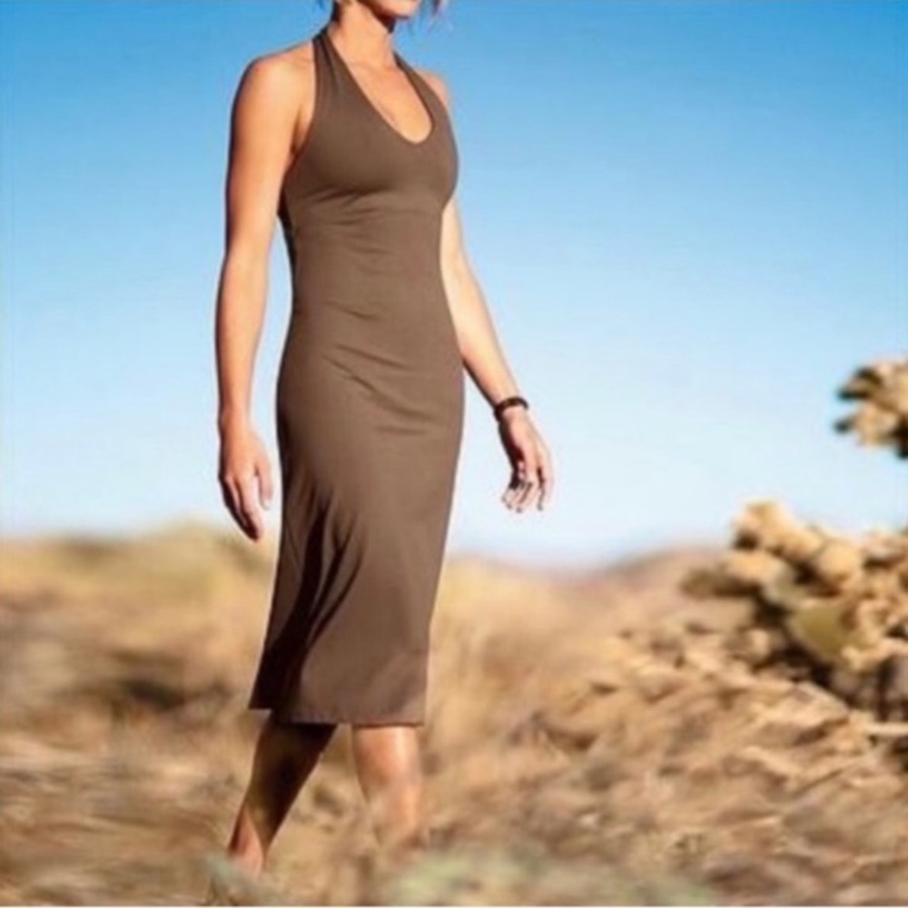 Patagonia Morning Glory Halter Dress Tied at the Neck, bikini cover up